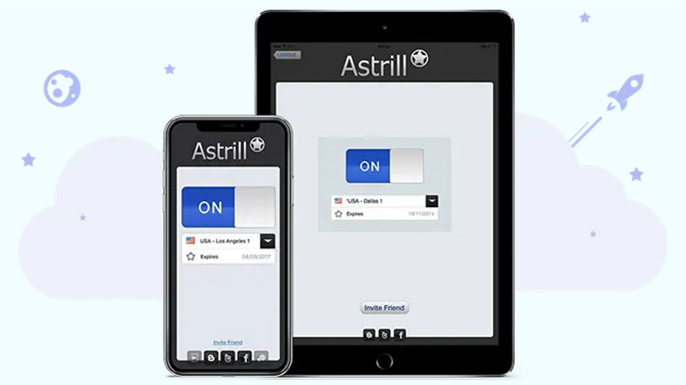 Astrill VPN iOS app