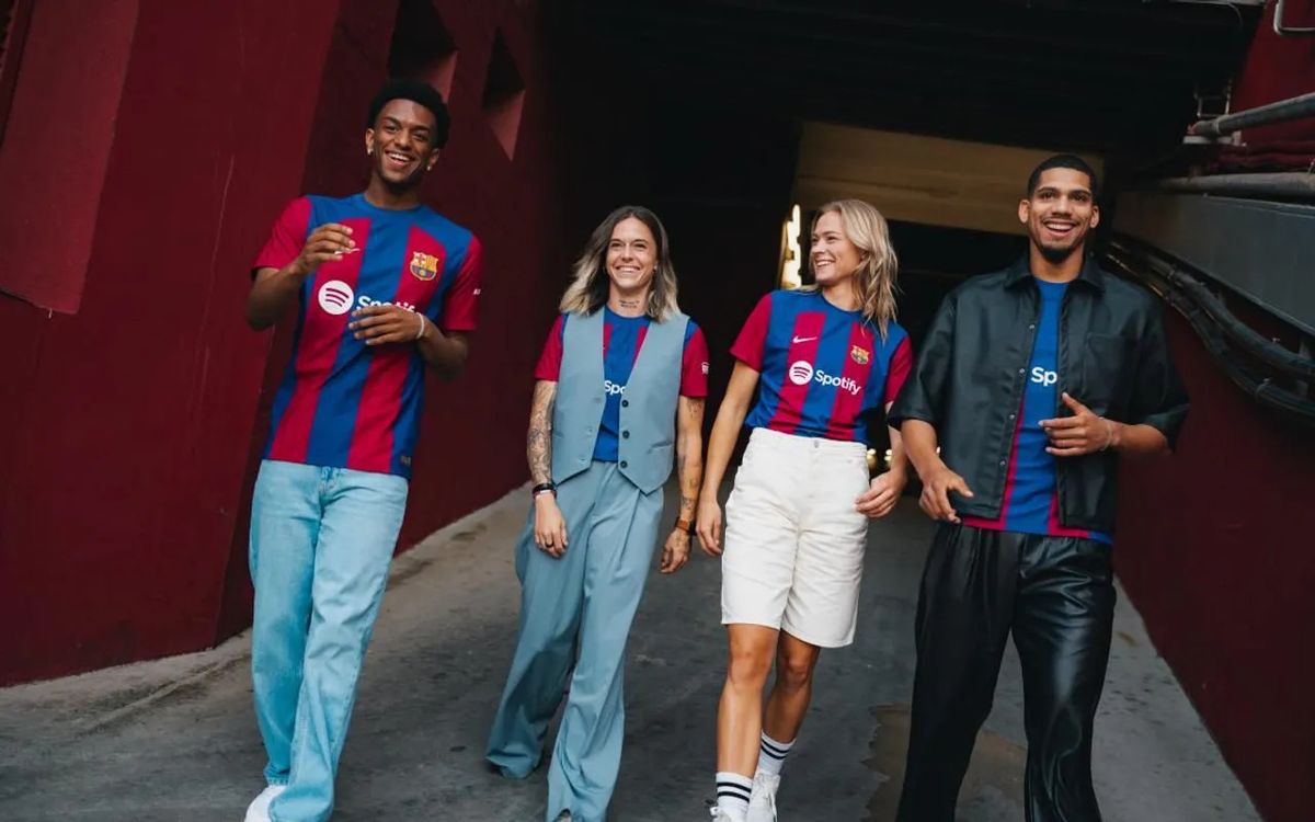 New Nike Barcelona home kit 23/24