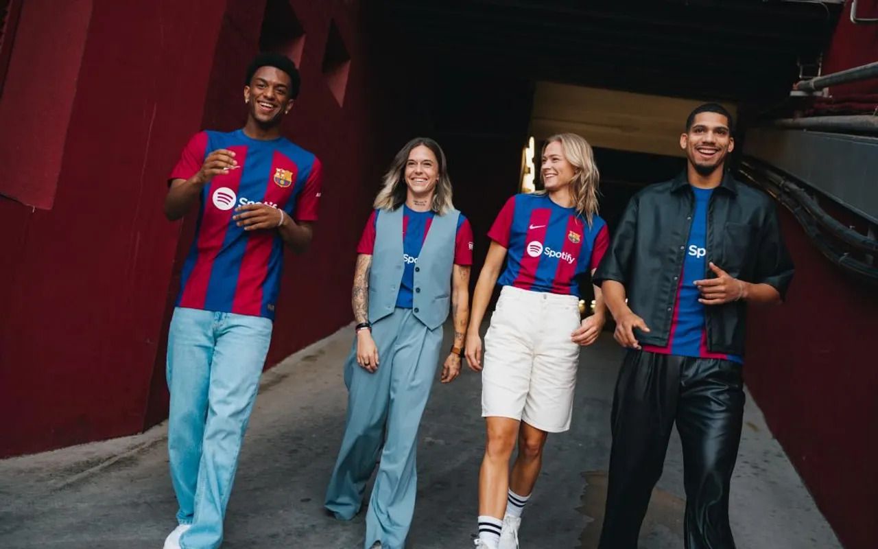 New Nike Barcelona home kit 23/24