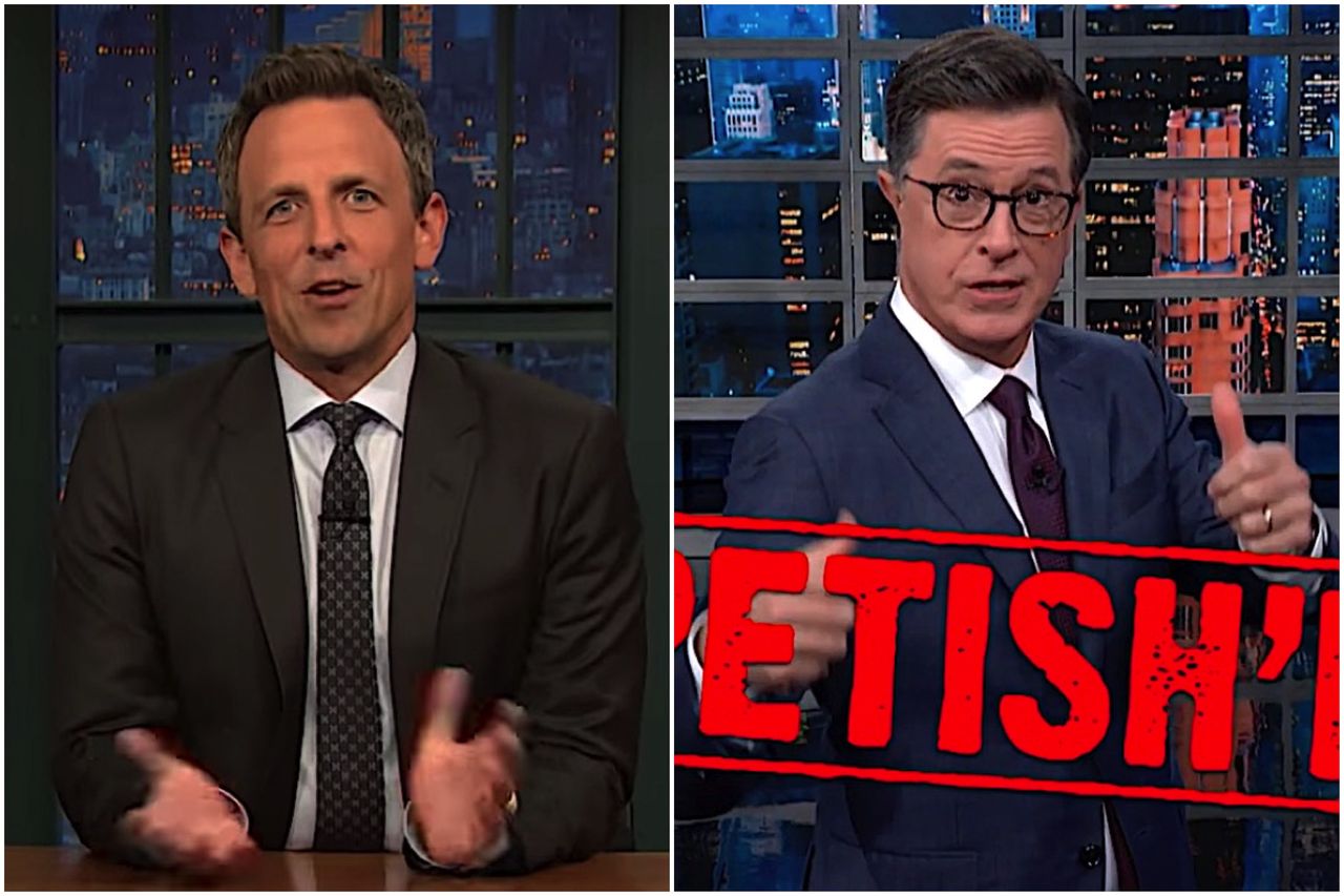 Stephen Colbert and Seth Meyers on Trump&amp;#039;s economy