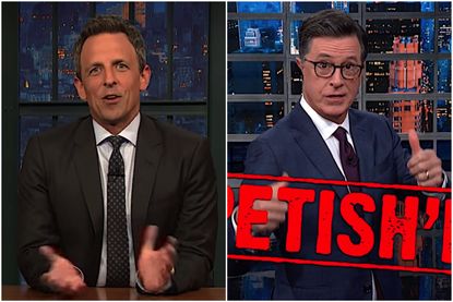 Stephen Colbert and Seth Meyers on Trump's economy