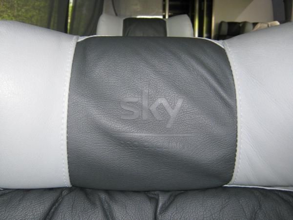This seat is reserved for a Team Sky rider