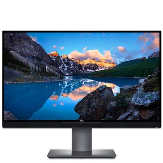 Product shot of Dell UltraSharp UP2720Q, one of the best monitors for MacBook Pro