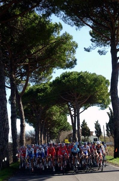 The start in Volterra.