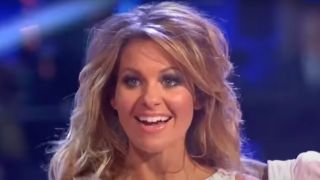 Candace Cameron Bure during the first week of Season 18 of Dancing With the Stars.