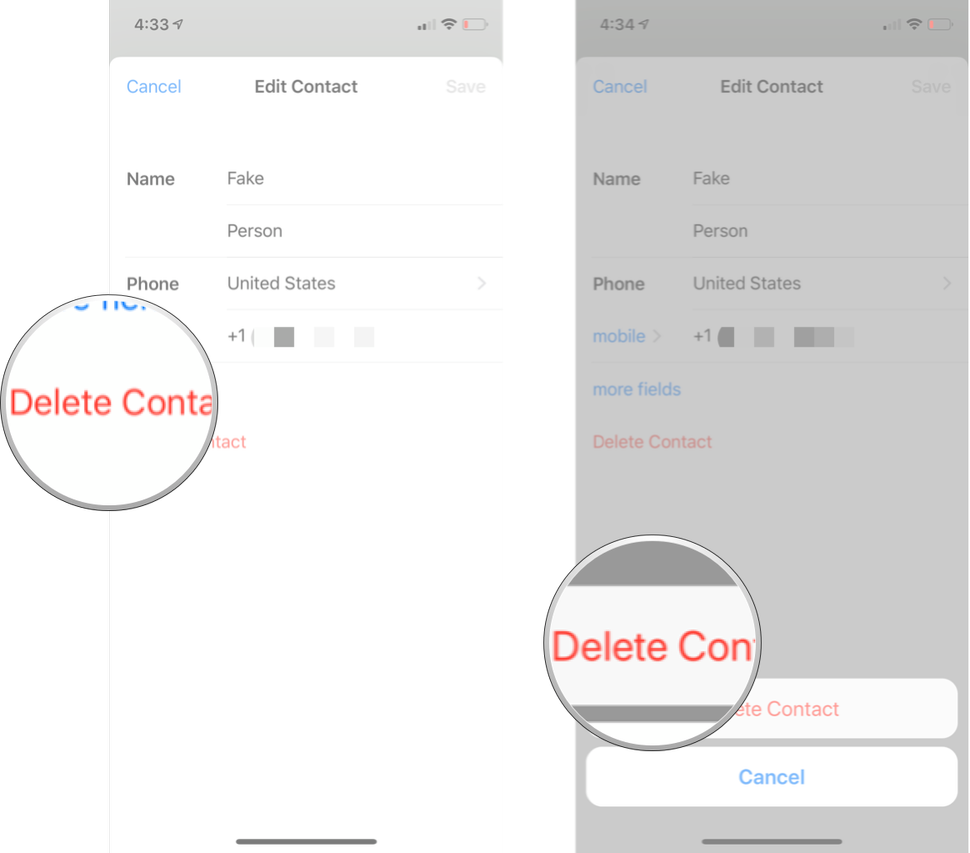 comment effacer des contacts dans whatsapp