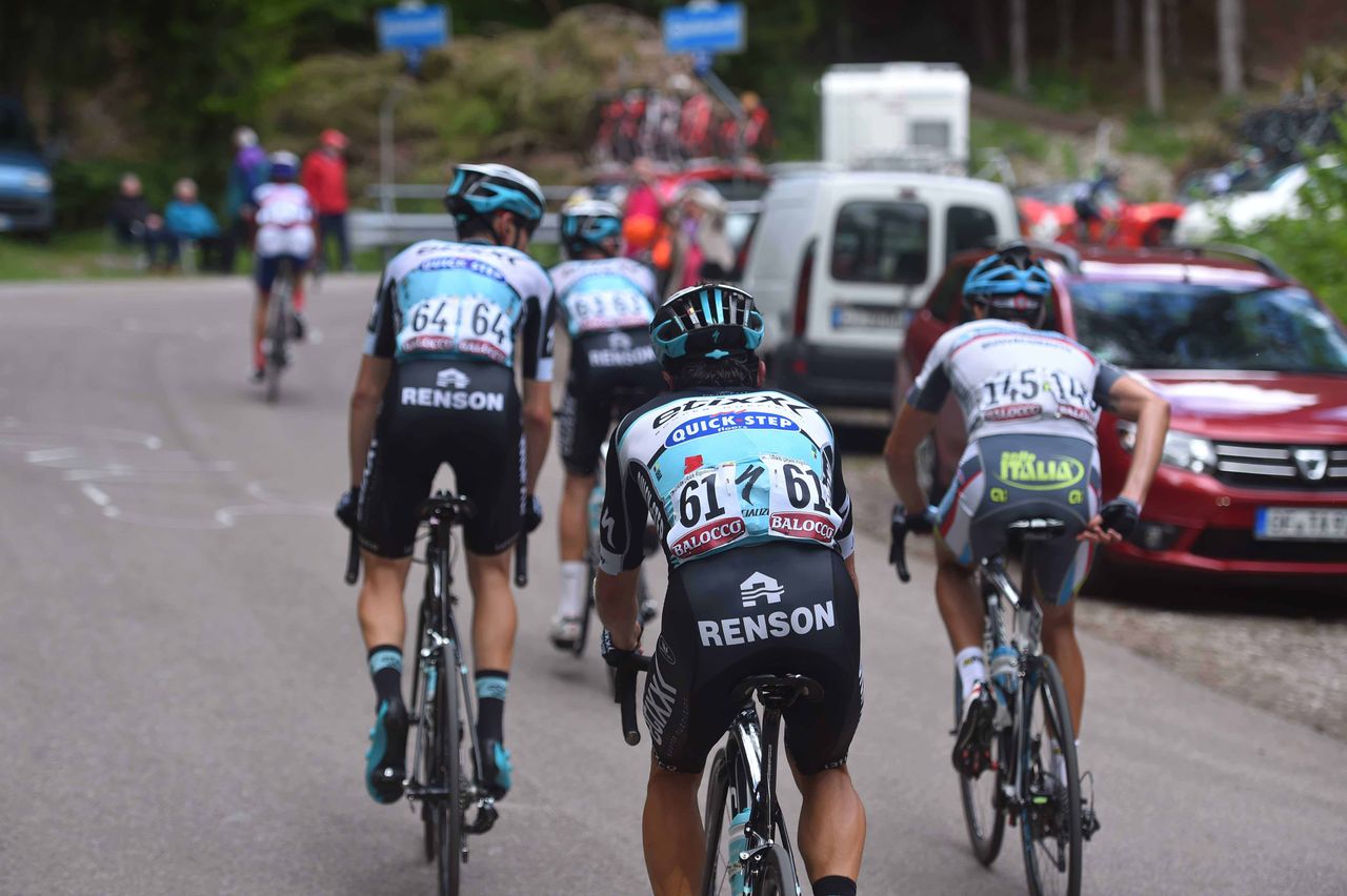 Rigoberto Uran struggles after getting dropped