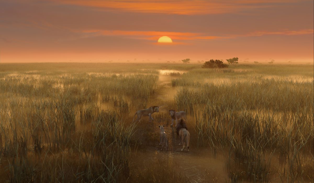 Making the VFX of Mufasa: The Lion King; lions rendered in 3D