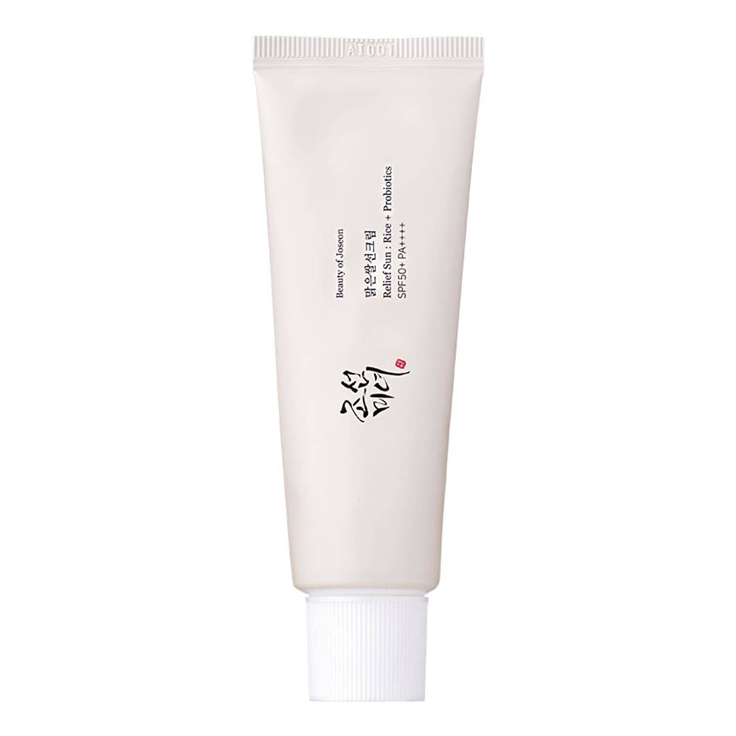 Beauty of Joseon Relief Sun: Rice+probiotics Spf50+ - Soothing Sunscreen With Rice and Probiotics 50 Ml