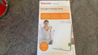 Image shows the Beurer TL30 daylight therapy lamp.