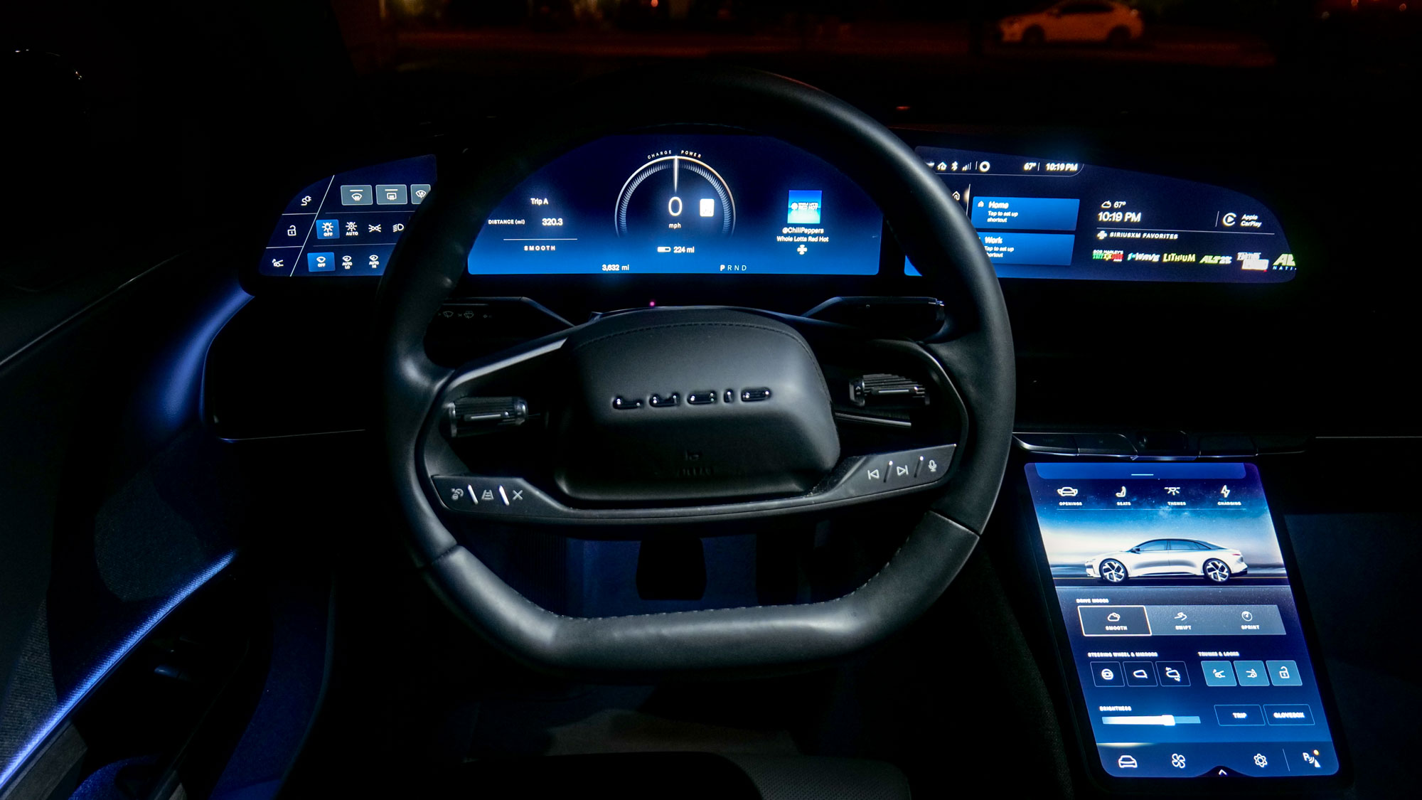 2025 Lucid Air Touring test drive.