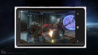 2013 throwback: Microsoft previously demonstrated Halo 4 running on a Lumia via the cloud.