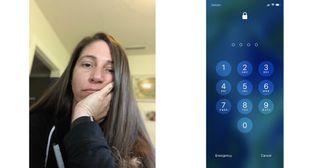 Make a weird face, then unlock your iPhone with your passcode to train Face ID to recognize the weird expression