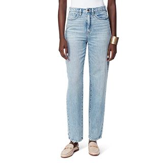 Sam Edelman Sportswear Women's Yaro High Rise Pinch Waist Jean, Oceandrive