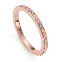 Skinny Gemstone Eternity Ring: £195 £117 (save £78) | Monica Vinader