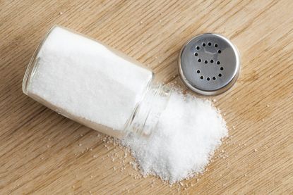You probably aren't eating too much salt