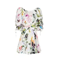 Aje drift puff sleeve mini dress