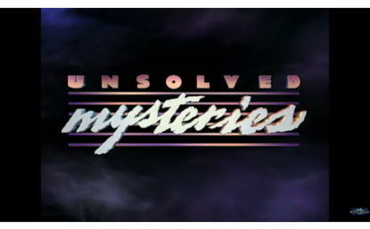 The Unsolved Mysteries logo.