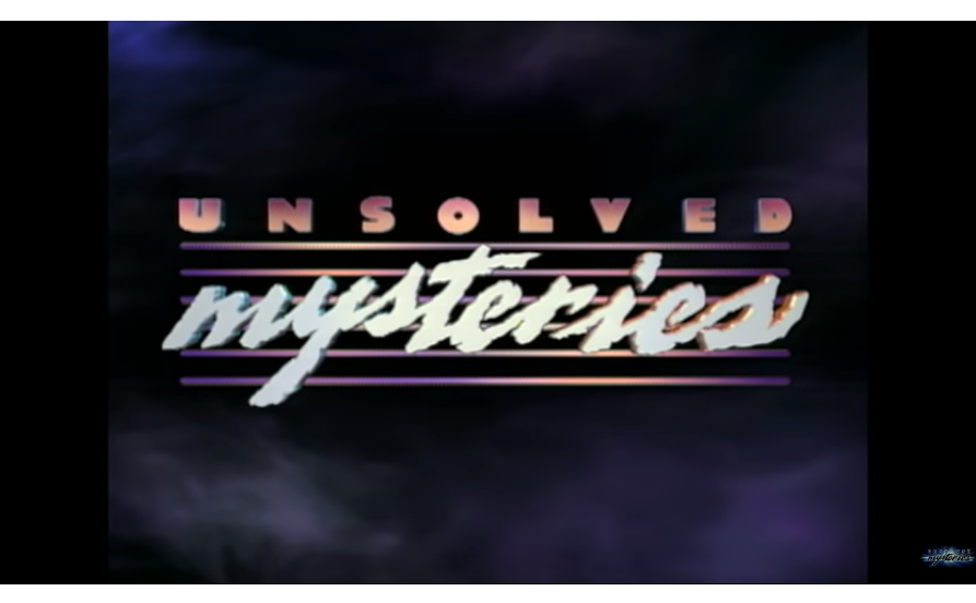 The Unsolved Mysteries logo.