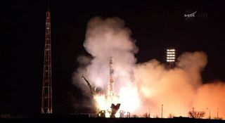 Expedition 39 Soyuz Launch Begins