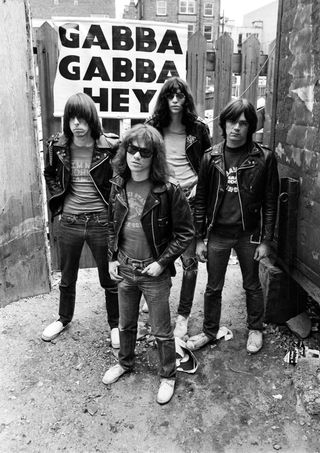 The Ramones in 1977
