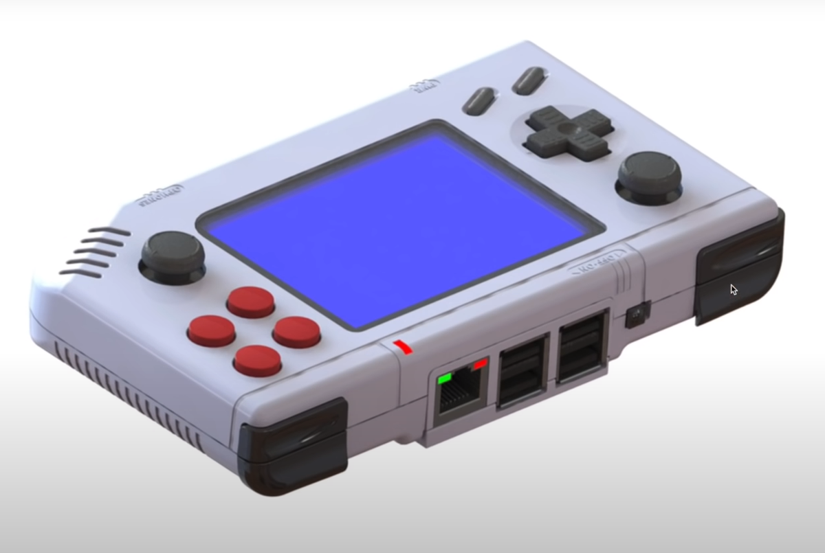 Renders of the new Experimental Pi handheld consoles