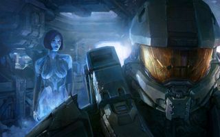 Conceptual artwork for Halo 4.