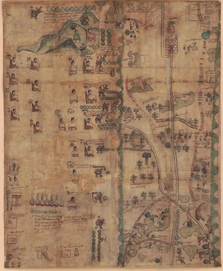 A 1593 map called the Codex Quetzalecatzin.