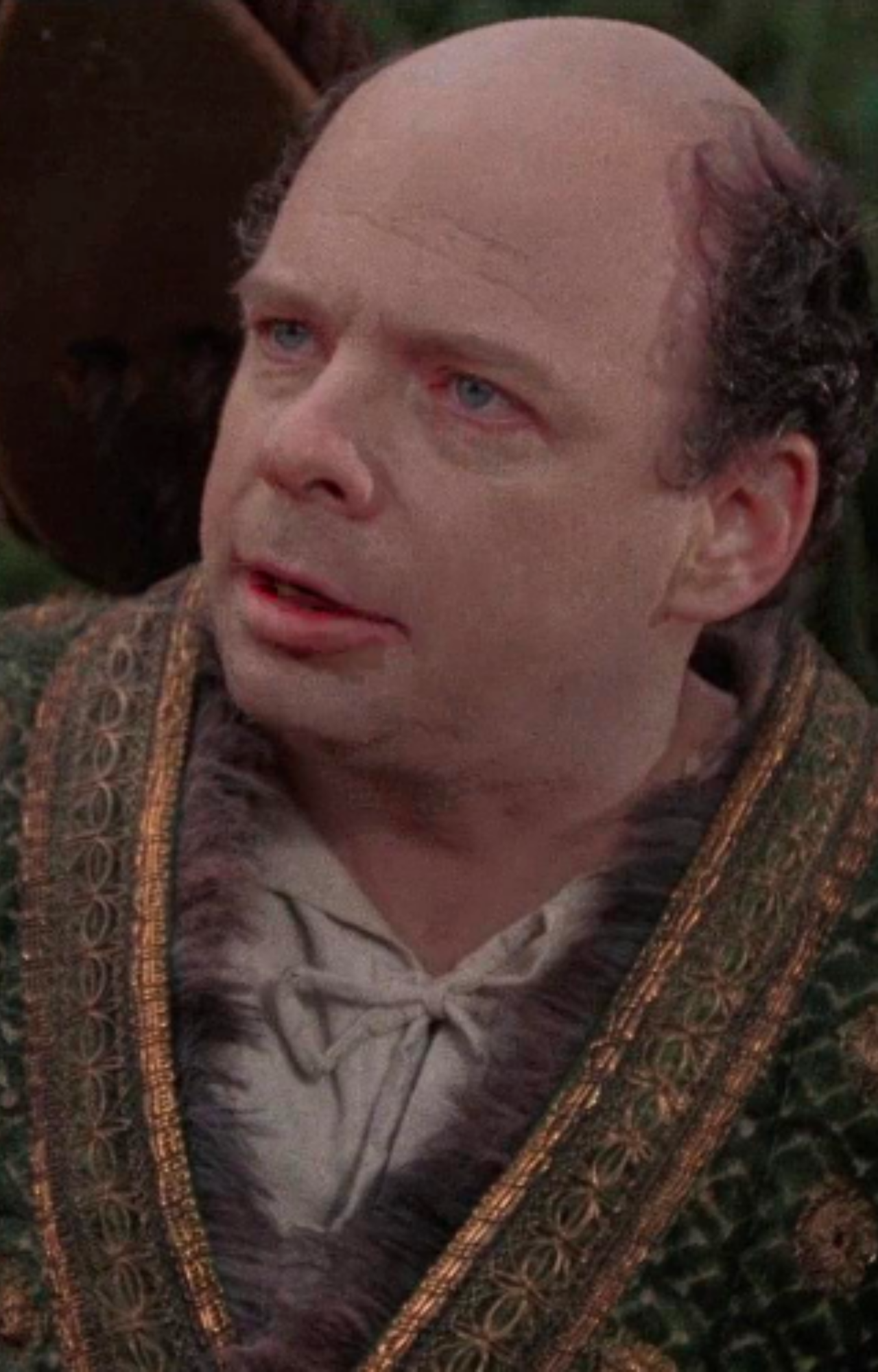 Wallace Shawn as Vizzini in The Princess Bride