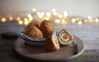 christmas scotch egg