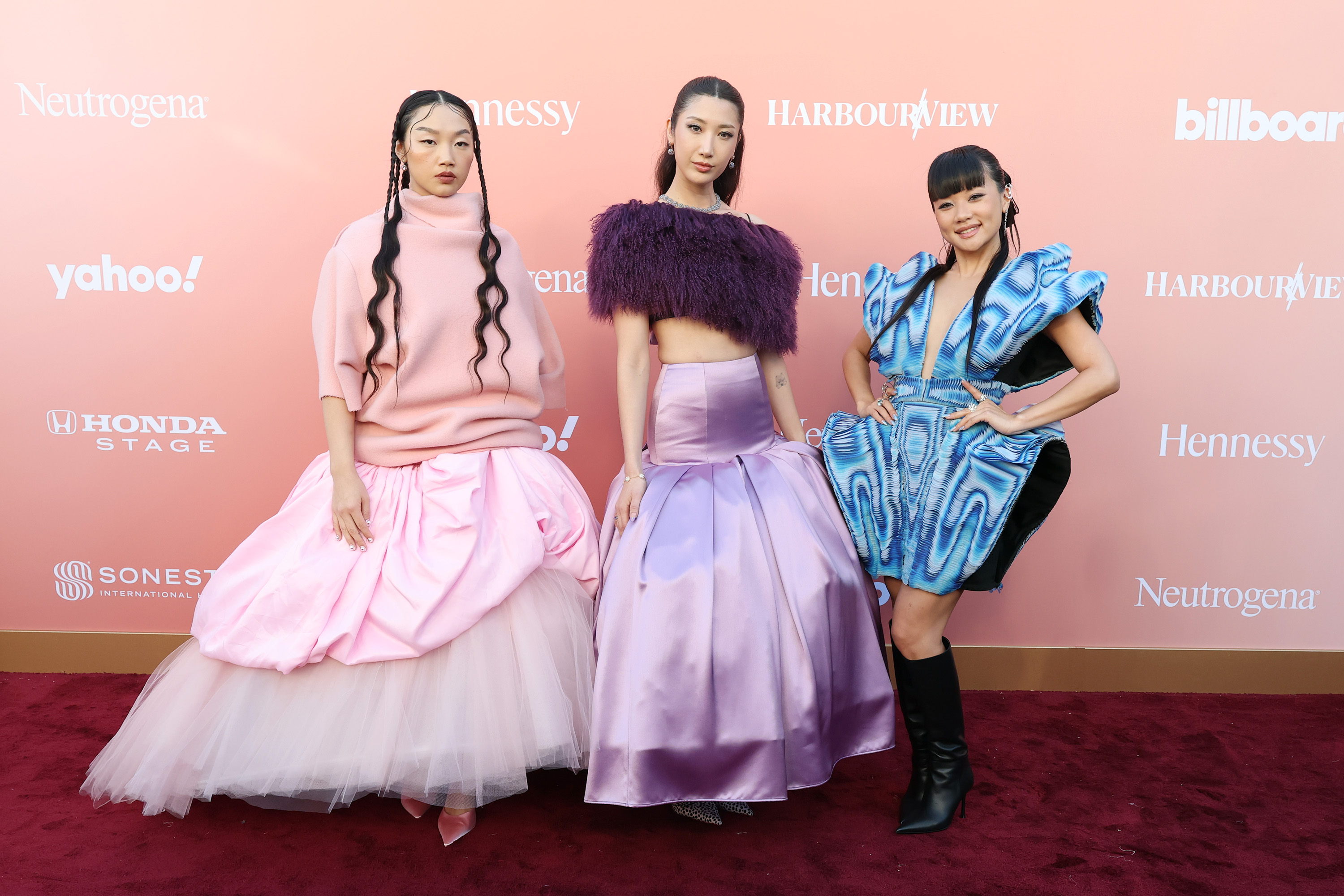 Kpop Demonhunters walked the red carpet at the 2026 Billboard Women in Music event