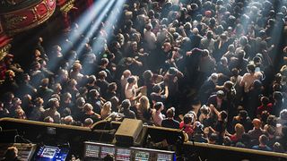 audience shot at a prog gig