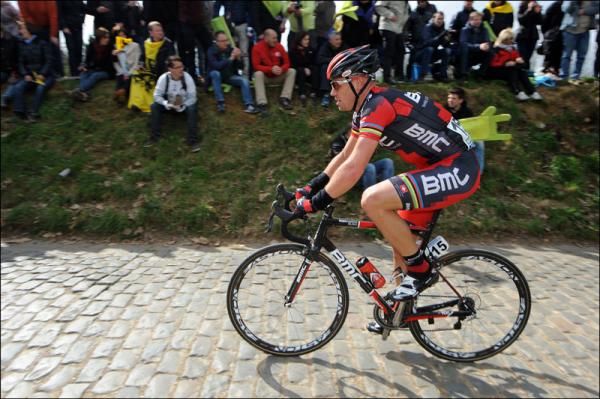 Thor Hushovd (BMC) at the Tour of Flanders