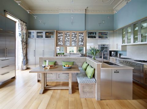 Kitchen Island Seating Ideas Smart Ways To Use Bar Stools And Dining Chairs Homes Gardens