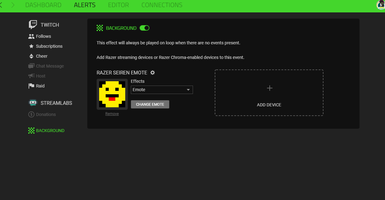 Razer Seiren Emote