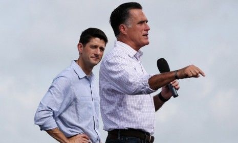 Mitt Romney and Paul Ryan