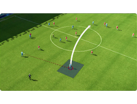 Vizrt Viz Libero creating content for a soccer match.