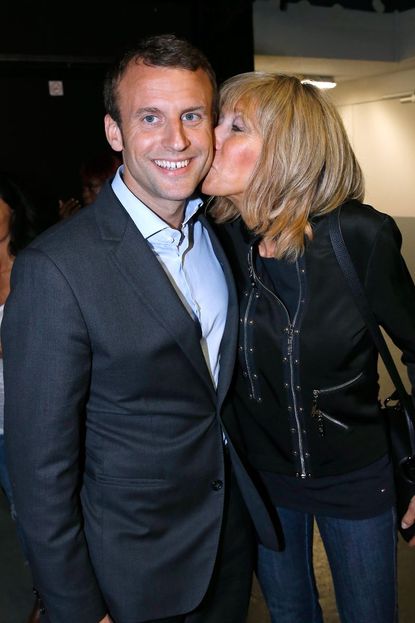 Emmanuel and Brigitte Macron