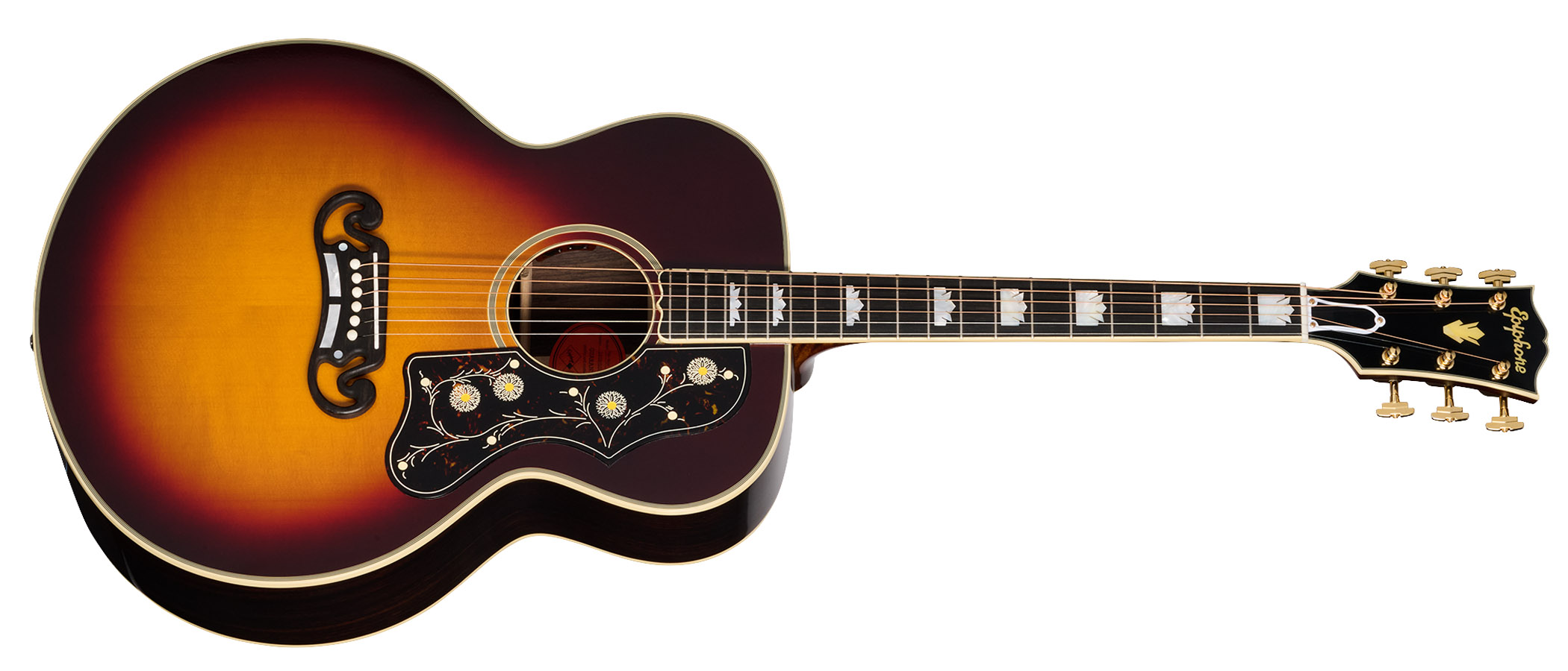 Epiphone Inspired By Gibson Custom Pre-War SJ-200 Rosewood Reissue Vintage Sunburst