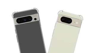 Google Pixel 8 & Pixel 8 Pro protective case renders