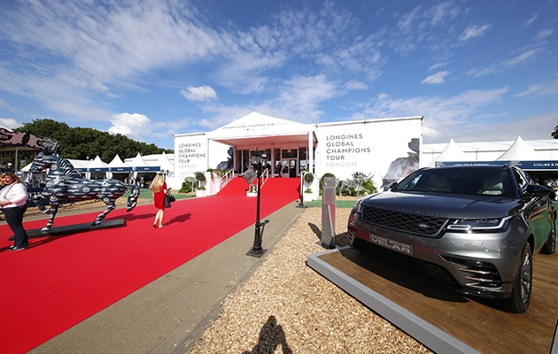 Rolling out the red carpet: the London leg of the Global Champions Tour had its usual air of glitz and glamour