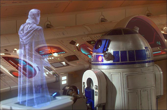 Holographic Messaging System