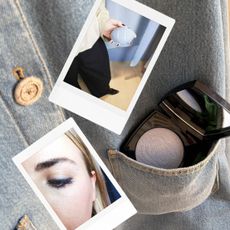Shannon Lawlor wearing the new Chanel Denim Makeup Collection