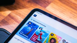 Photoshop app on the OnePlus Pad 3