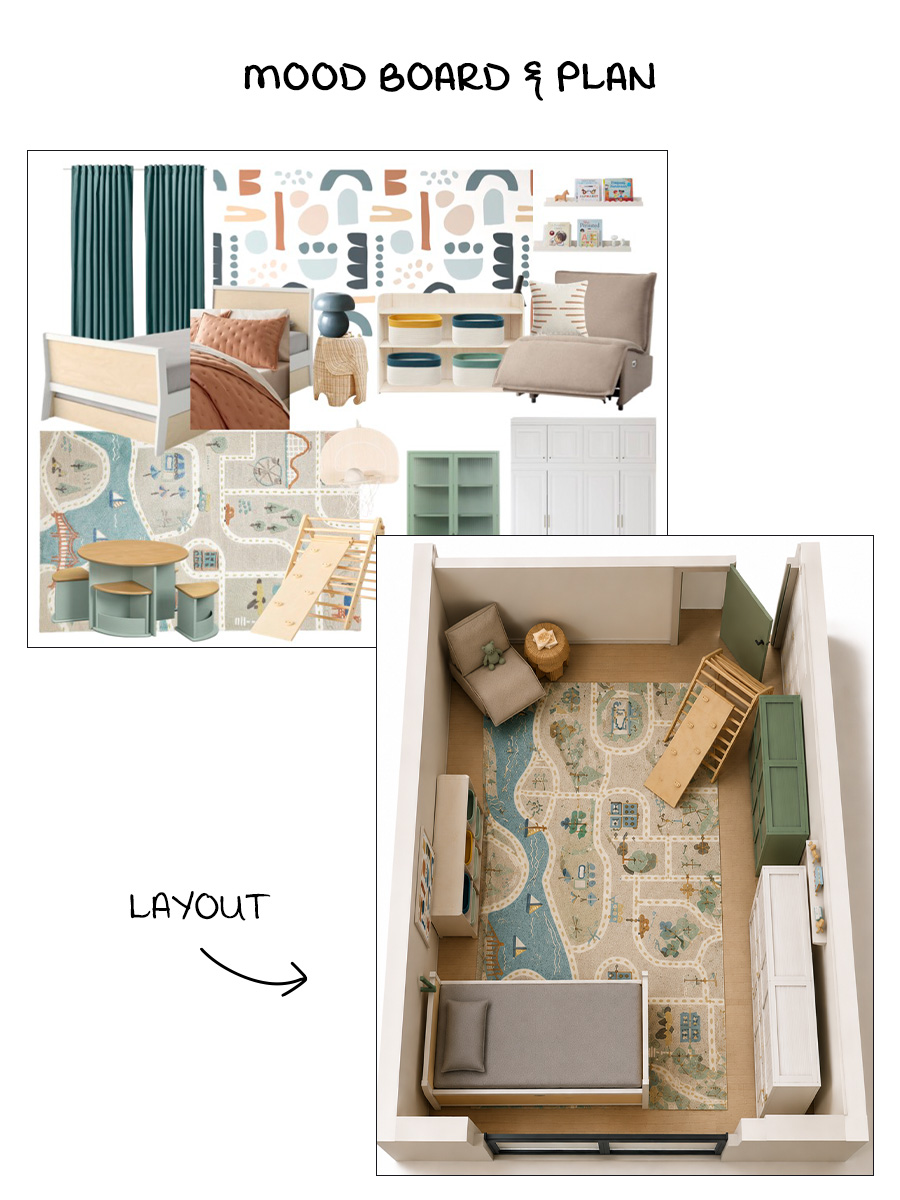 @tiffanyreid redoes her child's bedroom