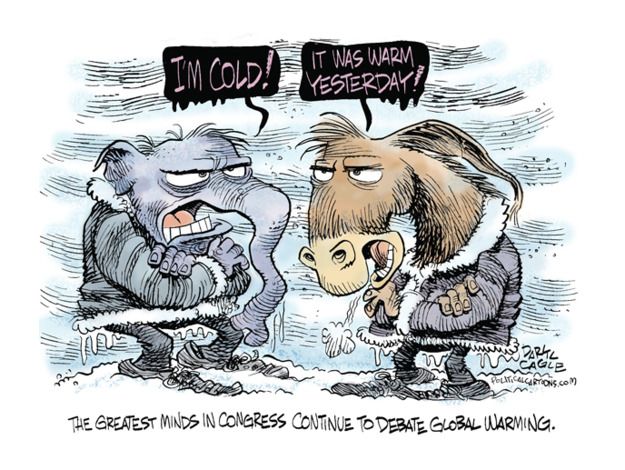 Political cartoon global warming