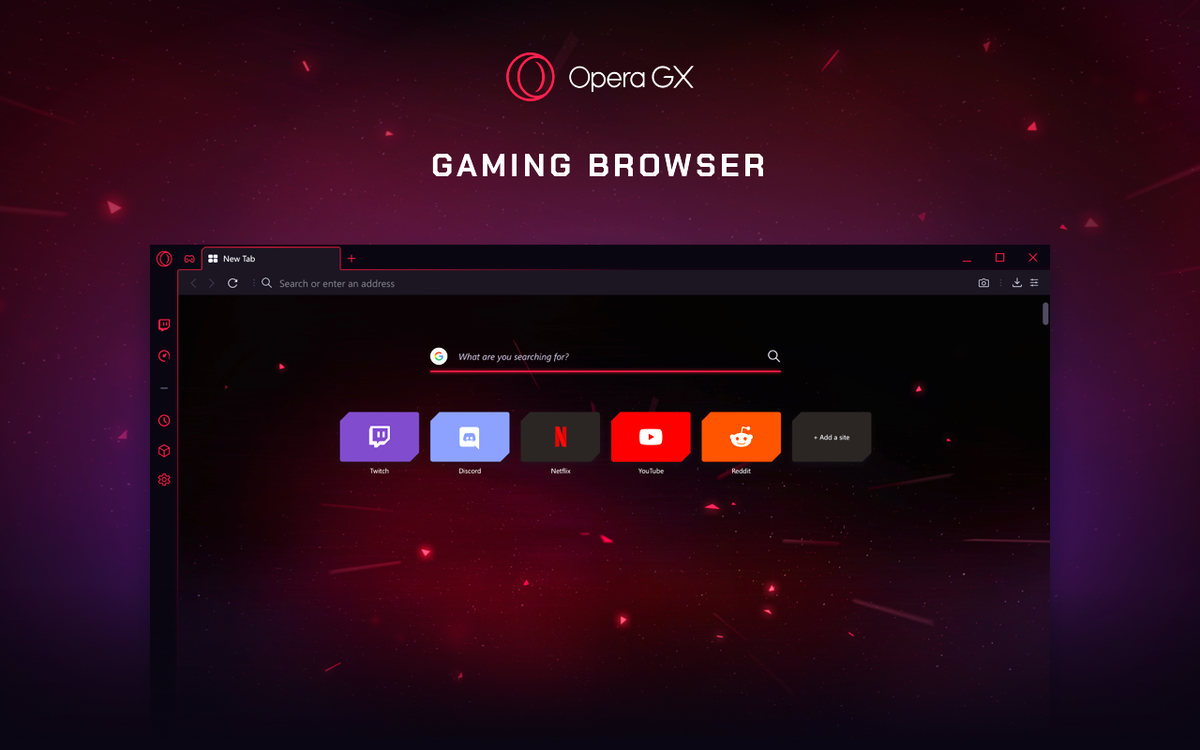 Opera GX, Opera&#039;s gaming browser