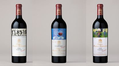 Château Mouton Rothschild artist-designed wine labels
