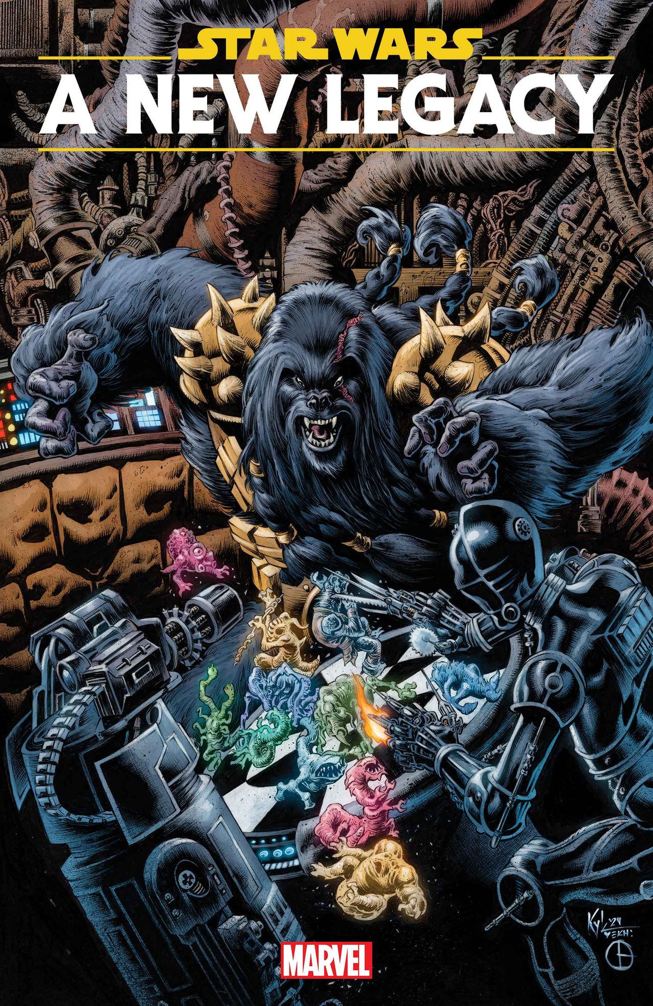 Covers for Star Wars: A New Legacy #1.