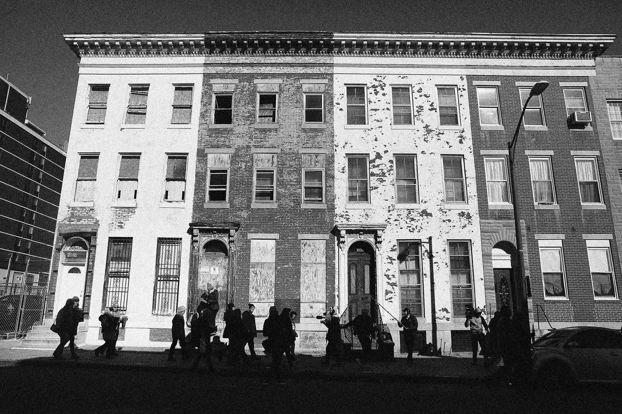 Houses in Baltimore.